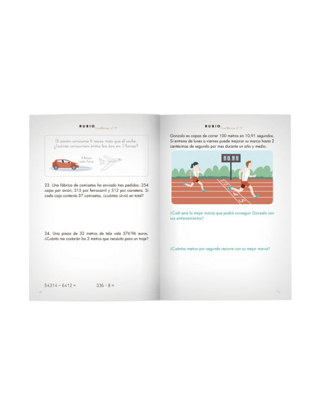 PACK 10 CUADERNOS RUBIO PROBLEMAS P19
