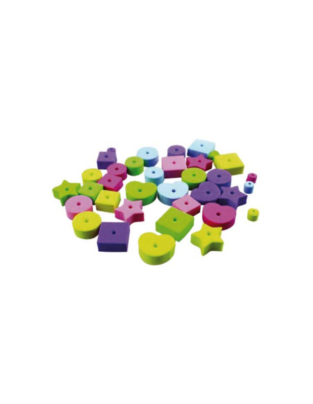 BOLSA 72 FIGURAS GOMA EVA FIXO KIDS ADHESIVAS FORMAS CON RELIEVE