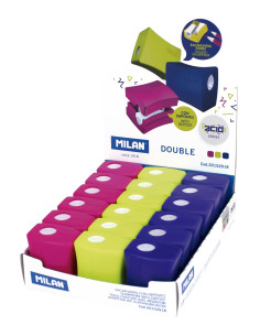 AFILALAPIZ MILAN DOUBLE 1 USO CON DEPOSITO SURTIDO EXPOSITOR de 18