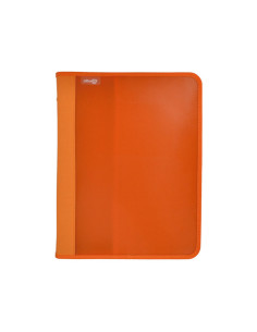 CARPETA OFFICE BOX ZIPPER 4 ANILLAS Y BOLSILLOS SUPRA