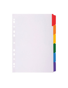 SEPARADORES EXACOMPTA PESTAÑA COLOR 6 POSICIONES 2