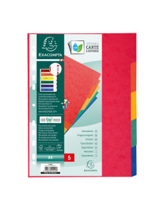 SEPARADORES EXACOMPTA PREMIUM 5 POSICIONES