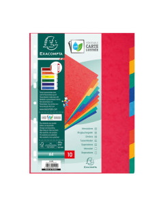 SEPARADORES EXACOMPTA PREMIUM 10 POSICIONES