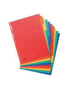 SEPARADORES EXACOMPTA PREMIUM 10 POSICIONES 2