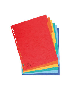 SEPARADORES EXACOMPTA PREMIUM 6 POSICIONES A4 2