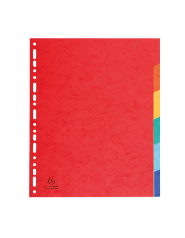 SEPARADORES EXACOMPTA PREMIUM 6 POSICIONES A4