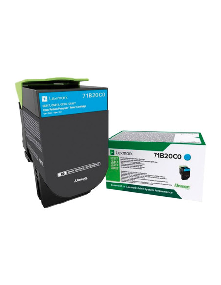 LEXMARK TONER  71B20C0 CIAN
