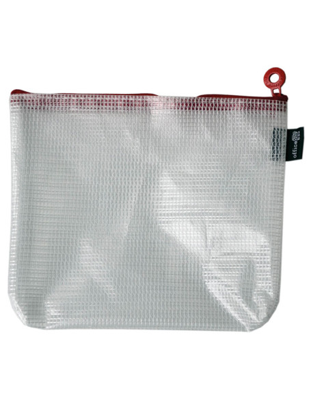 DOSIER SOBRE OFFICE BOX CIERRE CREMALLERA 200x165 mm ROJO
