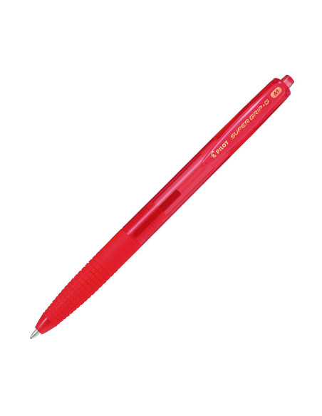 PILOT BOLÍGRAFO SUPERGRIP G RETRÁCTIL 10MM ROJO