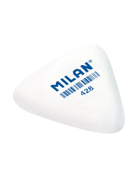 MILAN GOMA 428 MIGA DE PAN TRIANGULAR GRUESA BLANCO CAJA 28 UD