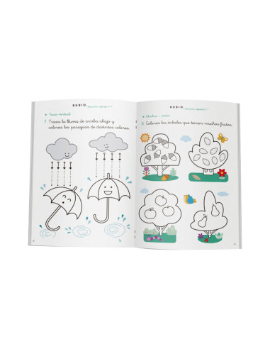 PACK 10 CUADERNOS RUBIO EDUCACIÓN INFANTIL PR1