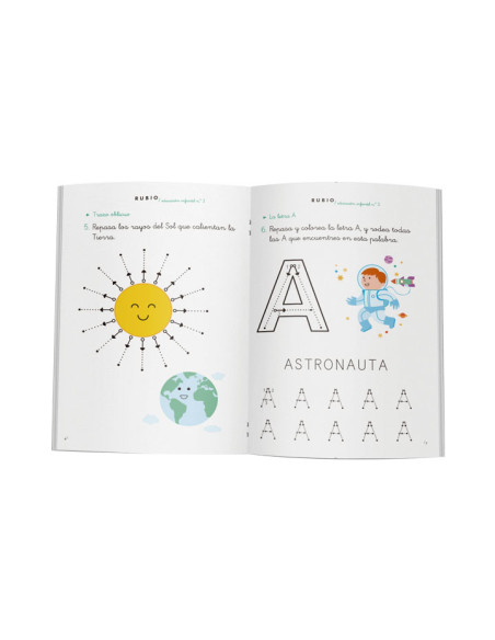PACK 10 CUADERNOS RUBIO EDUCACIÓN INFANTIL PR3