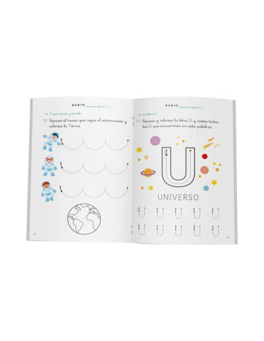 PACK 10 CUADERNOS RUBIO EDUCACIÓN INFANTIL PR3