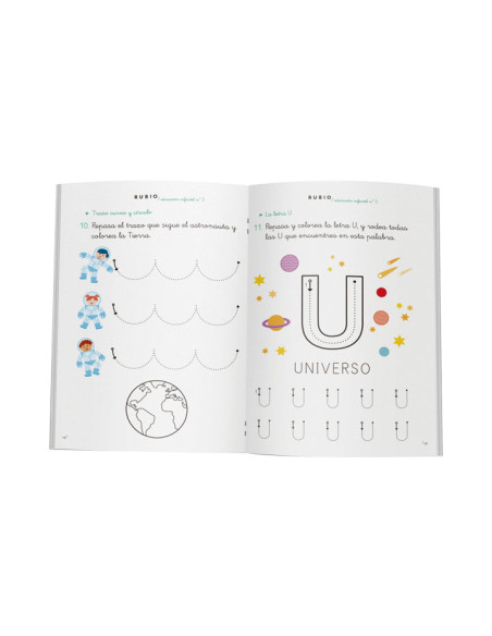 PACK 10 CUADERNOS RUBIO EDUCACIÓN INFANTIL PR3