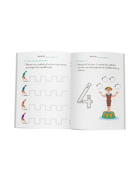 PACK 10 CUADERNOS RUBIO EDUCACIÓN INFANTIL PR5