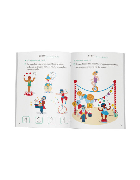 PACK 10 CUADERNOS RUBIO EDUCACIÓN INFANTIL PR5