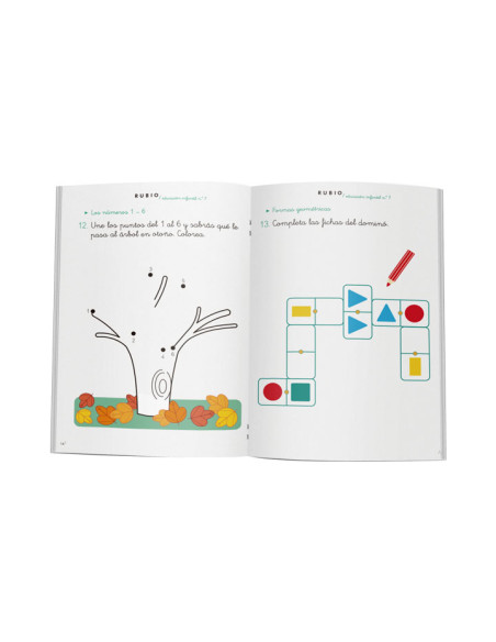 PACK 10 CUADERNOS RUBIO EDUCACIÓN INFANTIL PR7