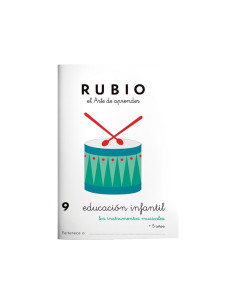 PACK 10 CUADERNOS RUBIO EDUCACIÓN INFANTIL PR9