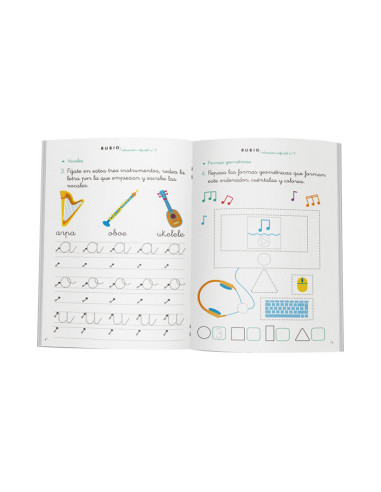 PACK 10 CUADERNOS RUBIO EDUCACIÓN INFANTIL PR9