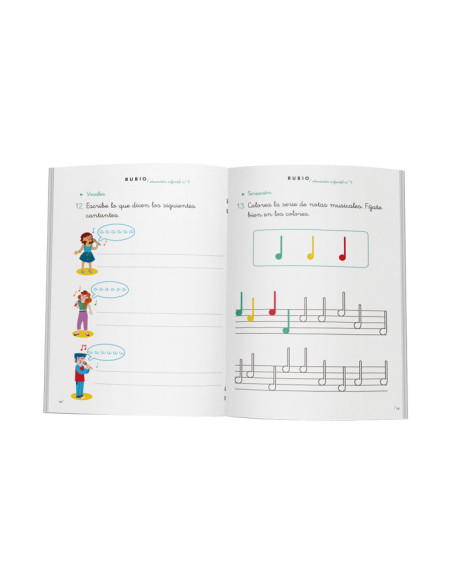 PACK 10 CUADERNOS RUBIO EDUCACIÓN INFANTIL PR9