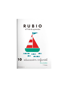PACK 10 CUADERNOS RUBIO EDUCACIÓN INFANTIL PR10