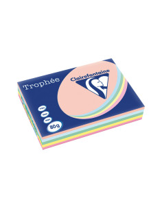 PAQUETE 500h PAPEL TROPHÉE CLAIREFONTAINE A3 PASTEL SURTIDO