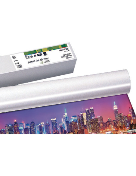 ROLLO PAPEL PLOTTER FABRISA 180gr 42x30m GLOSSY