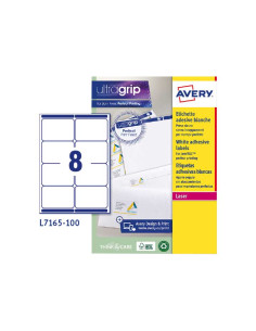 CAJA 100h ETIQUETAS AVERY ULTRAGRIP PARA ENVÍOS 991 x 677mm