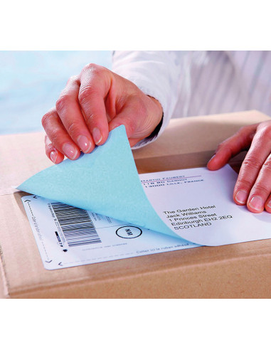 CAJA 100h ETIQUETAS AVERY ULTRAGRIP  PARA ENVÍOS 991 x 139mm