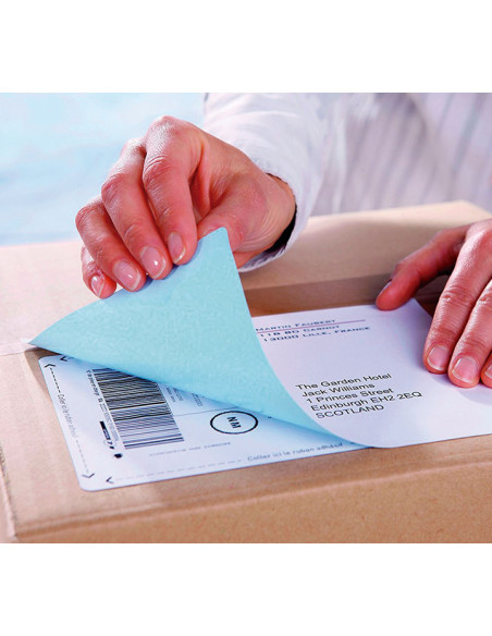 CAJA 100h ETIQUETAS AVERY ULTRAGRIP  PARA ENVÍOS 991 x 139mm