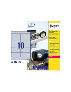 CAJA 20h ETIQUETAS AVERY INALTERABLES 96 x 508mm