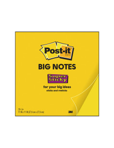 NOTAS EXTRA GRANDES POST-IT SUPER STICKY 279x279