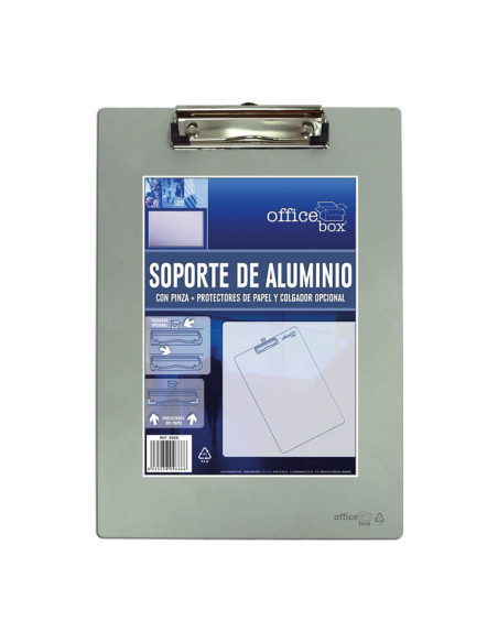 SOPORTE OFFICE BOX CON PINZA