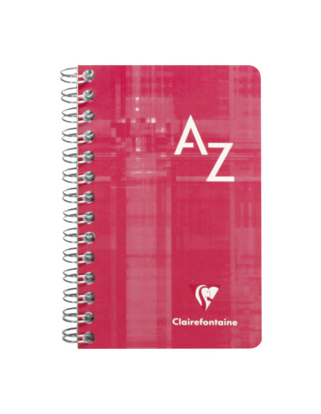 íNDICE A-Z CLAIREFONTAINE CON ESPIRAL 75x120