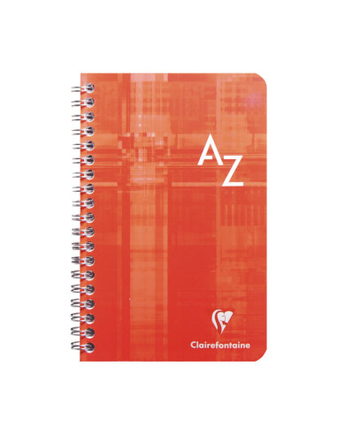 íNDICE A-Z CLAIREFONTAINE CON ESPIRAL 110x170