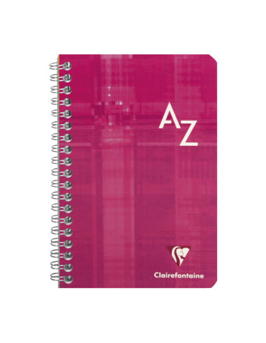 íNDICE A-Z CLAIREFONTAINE CON ESPIRAL 110x170