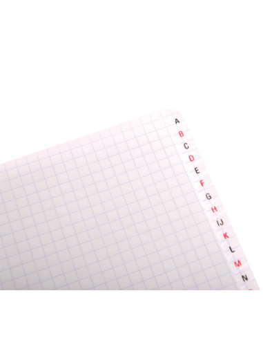 íNDICE A-Z CLAIREFONTAINE CON ESPIRAL 110x170