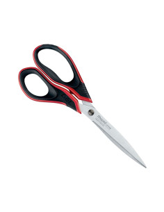 MAPED TIJERAS MULTIUSOS ADVANCED SOFT GEL 21CM ASIMÉTRICAS MANGO NEGROROJO -BLISTER-