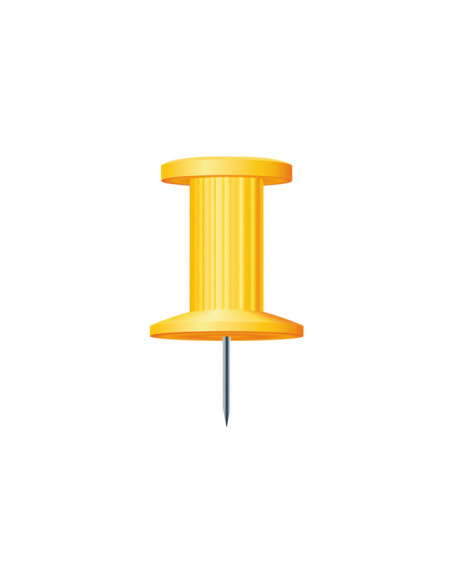 CAJA 25 AGUJAS EXACOMPTA  PUSH PINS