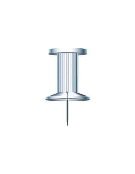 CAJA 25 AGUJAS EXACOMPTA  PUSH PINS