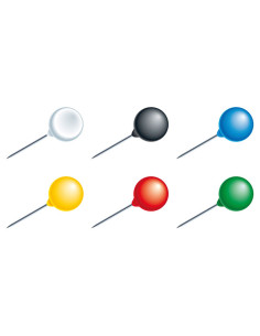 CAJA 100 AGUJAS ESFÉRICAS EXACOMPTA