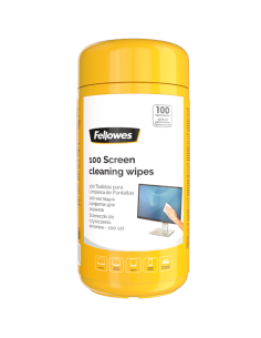 BOTE 100 TOALLITAS FELLOWES PARA PANTALLAS 2