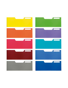 SET 10 FRONTALES JUMBO EXACOMPTA MODULOC COLORES