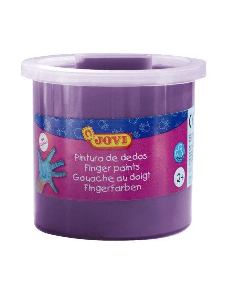 JOVI ESTUCHE 5 BOTES PINTURA DE DEDOS 125ML NEGRO