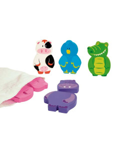 PUZLE GOULA MAGNETICO INTERCAMBIABLE 12 PIEZAS 1 AÑO