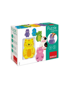 PUZLE GOULA MAGNETICO INTERCAMBIABLE 12 PIEZAS 1 AÑO 2