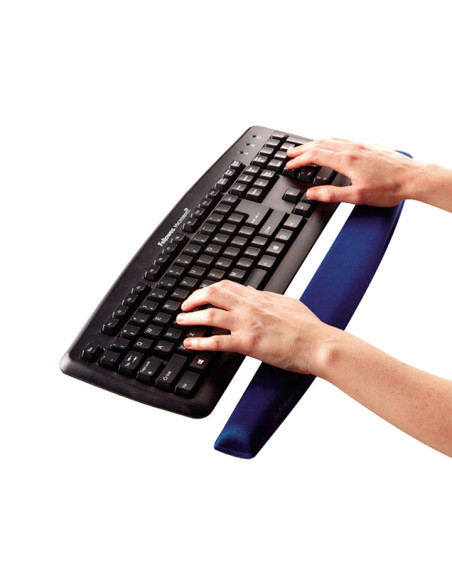 FELLOWES REPOSAMUÑECAS PARA TECLADO MEMORY FOAM ZAFIRO