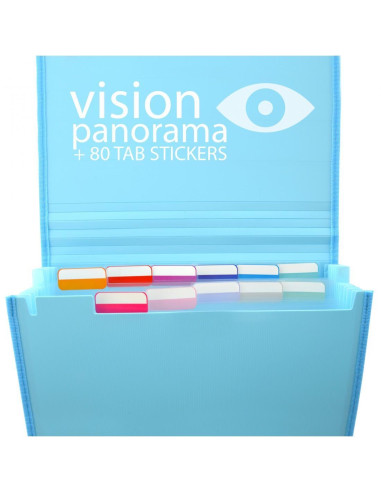 CLASIFICADOR OFFICE BOX 12 DIVISIONES  COLORLINE PANORAMA