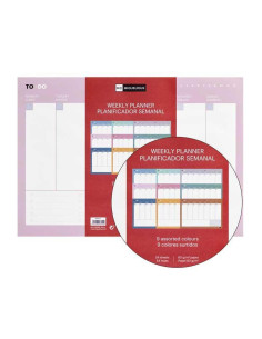 PLANIFICADOR MIQUELRIUS TO-DO PERPETUO A4 SEMANAL HORIZONTAL