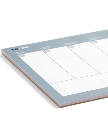 PLANIFICADOR MIQUELRIUS TO-DO PERPETUO A4 SEMANAL HORIZONTAL